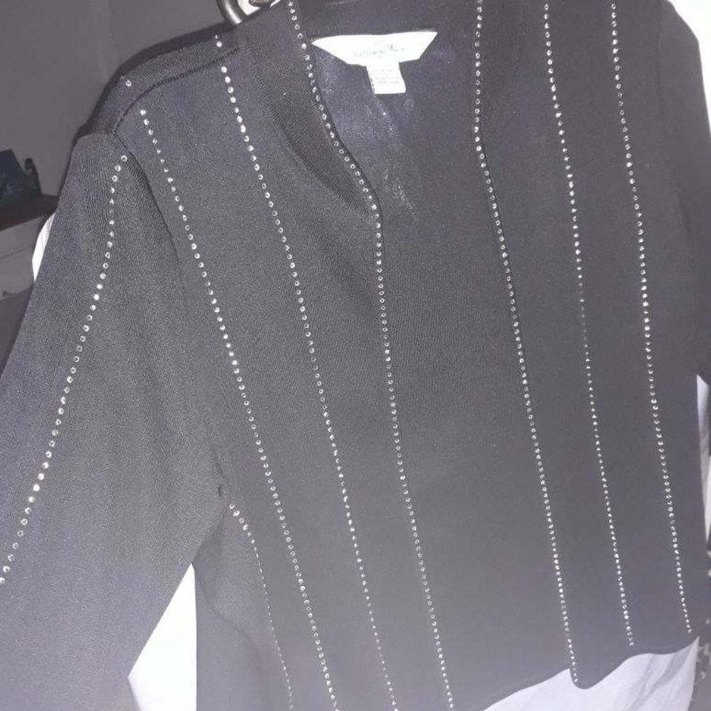 Ming Wang Black jacket  size